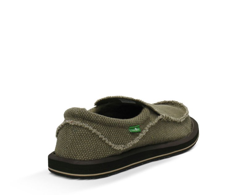 Men's Sanuk Chiba Shoes Brown | 1374-MJPYO