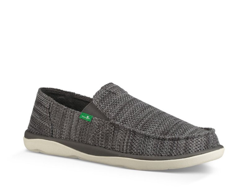 Men's Sanuk Mesh Vagabond Tripper Shoes Grey | 7958-WSMIO