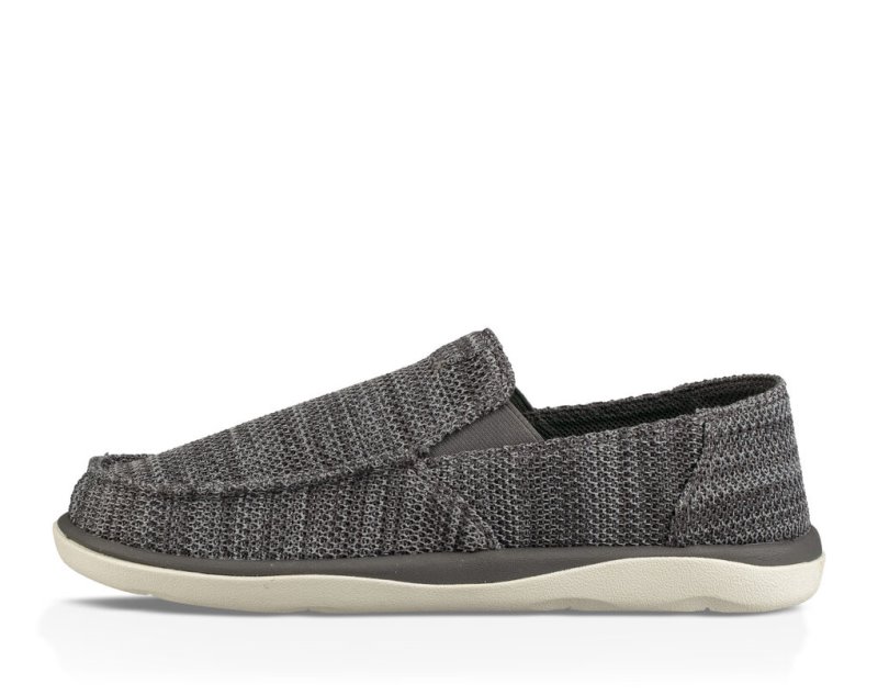 Men's Sanuk Mesh Vagabond Tripper Shoes Grey | 7958-WSMIO