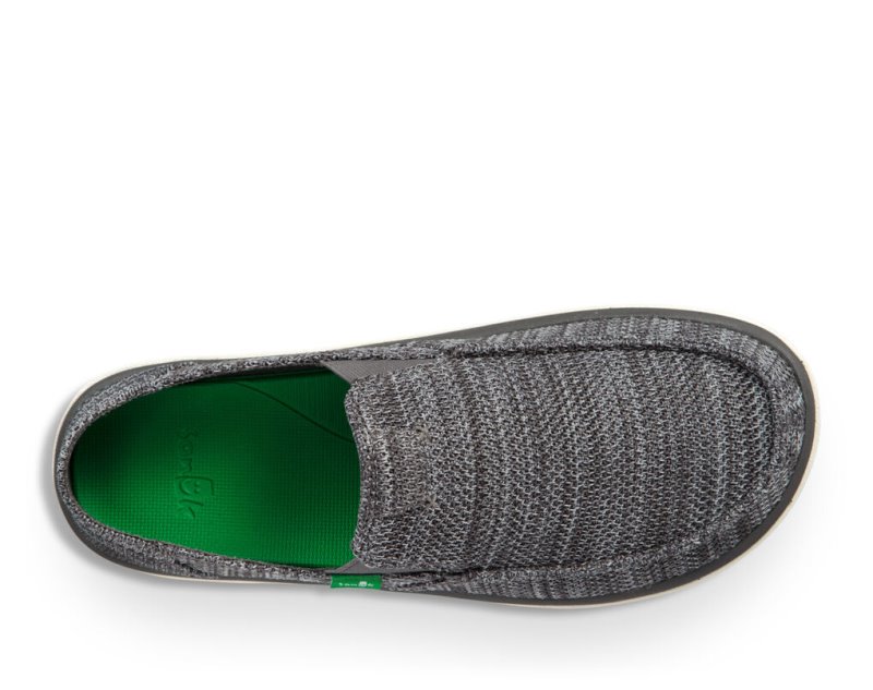 Men's Sanuk Mesh Vagabond Tripper Shoes Grey | 7958-WSMIO