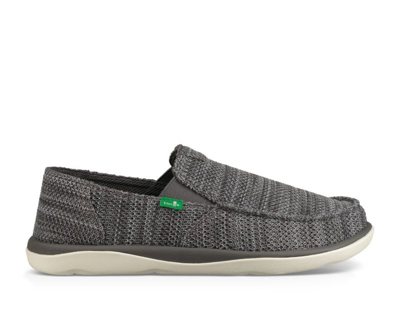 Men\'s Sanuk Mesh Vagabond Tripper Shoes Grey | 7958-WSMIO