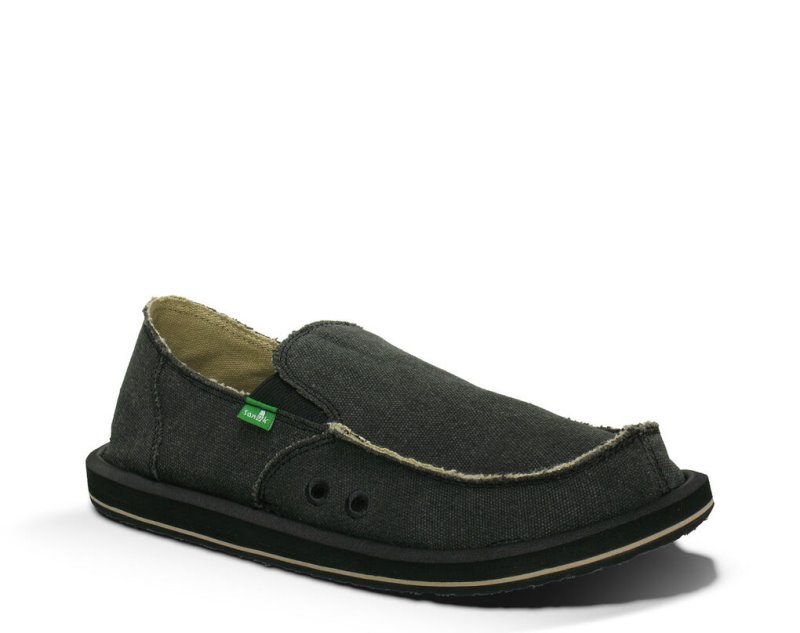Men's Sanuk Vagabond Shoes Grey | 1463-XEBTU