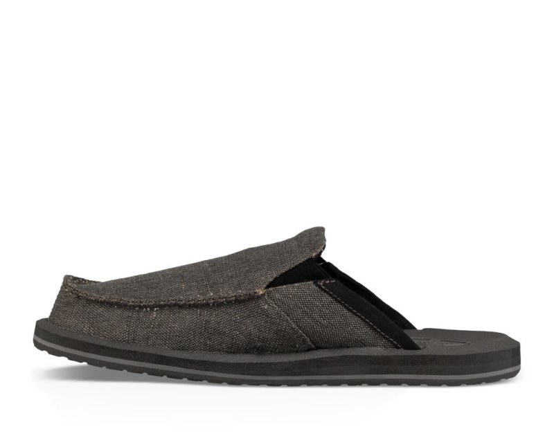 Men's Sanuk You Got My Back III Sidewalk Surfers Grey | 6704-VYBZN