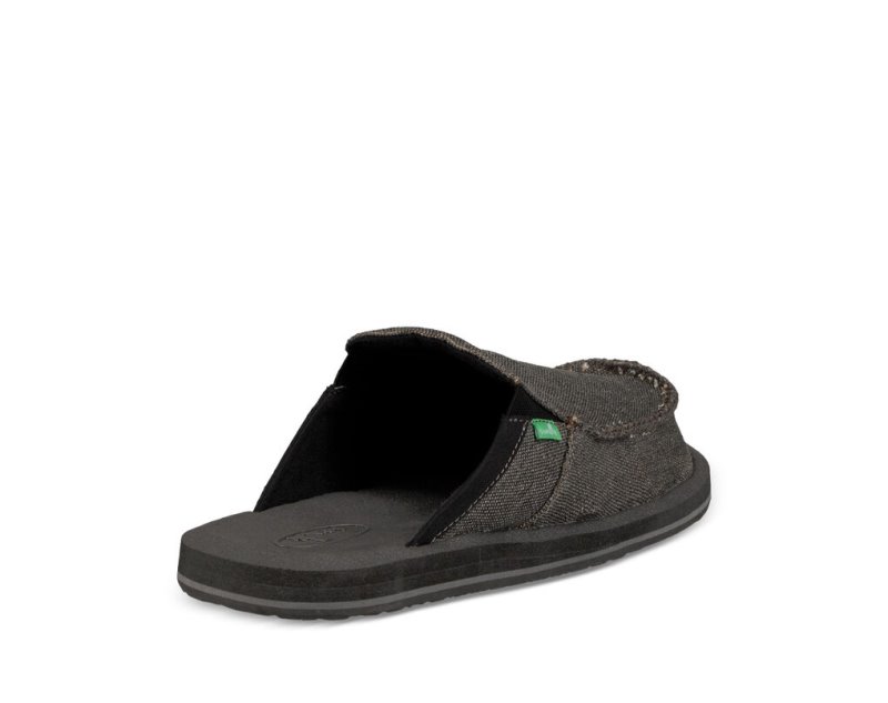 Men's Sanuk You Got My Back III Sidewalk Surfers Grey | 6704-VYBZN