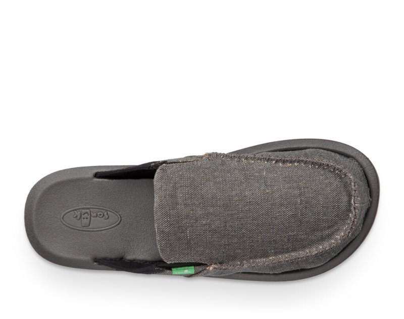 Men's Sanuk You Got My Back III Sidewalk Surfers Grey | 6704-VYBZN