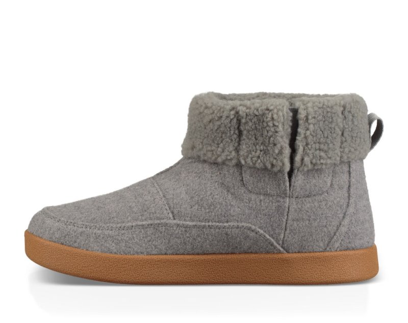 Women's Sanuk New Bootah Boots Grey | 9827-BZPIK