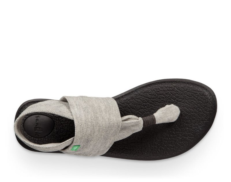 Women's Sanuk Yoga Sling 2 Flip Flops Grey | 5176-WRHVP