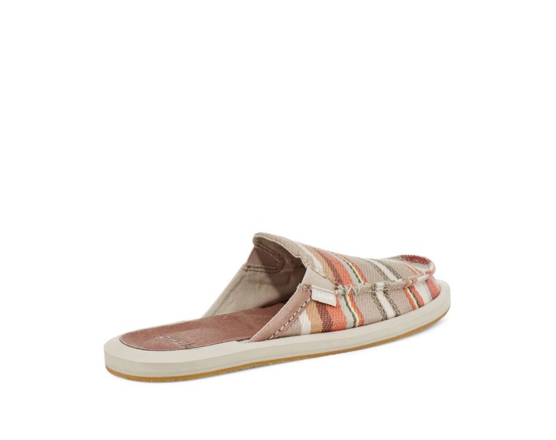 Women's Sanuk You Got My Back Blanket Sustainable Slip On Shoes Brown | 2543-YOLPM