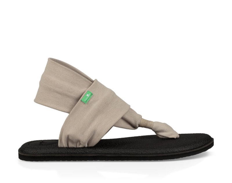 Women's Sanuk Yoga Slings 2 Sandals Light Beige | 8937-ZPGCD